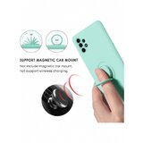 Onasi silikonski ovitek Liquid Ring za Samsung Galaxy A33 5G A336 - mint | Shoptok.si