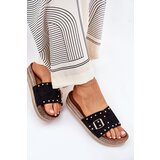 Boto Women's Platform Sandals With Buckle And Studs Black Nusithia | ePonuda.com