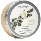 Organique Eternal Gold Smoothing Therapy posvetlitveni in vlažilni balzam za telo z 24-karatnim zlatom 200 ml