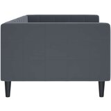  Dnevna postelja brez vzmetnice temno siva 90x190 cm žamet | Shoptok.si