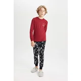 Defacto DFC - Boy Printed Long Sleeve Pajama Set