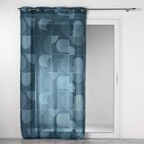 Douceur d intérieur Tamno plava prozirna zavjesa 140x280 cm Esquisse – Cijene