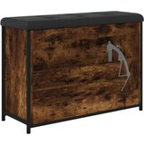  Klupa za cipele s preklopnom ladicom boja hrasta 82x32x56 cm | shoptok.hr