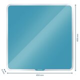 Zweckform Tabla steklena 45x45 leitz cosy modra 70440061 | Shoptok.si