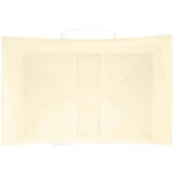  Papirnate vrećice 50 kom s ručkama žute 32x22x28 cm | shoptok.hr
