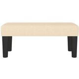  Klupa krem 70 x 30 x 30 cm od tkanine | shoptok.hr