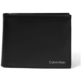 Calvin Klein Jeans Denarnice CK SMOOTH TRIFOLD 10CC W/COIN K50K512078 Črna