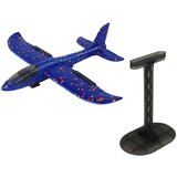  Pištolj s avionom i mjehurićima od sapunice Bubble Launcher - plavi | shoptok.hr