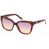 Guess JEANS WOMEN'S BROWN SUNGLASSES