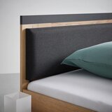 Mömax postelja cadix, antracit, barva hrasta, 140x200 | Shoptok.si