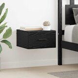 vidaXL Noćni ormar Zidne Crni hrast 35 x 35 x 20 cm Konstruirano drvo Cijene