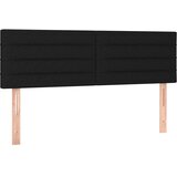  Krevet s oprugama i madracem crni 140x200 cm od tkanine | shoptok.hr