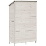  Vrtna Šupa Bijela 106,5 x 56 x 176 cm Konstruirano drvo | shoptok.hr