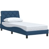  Okvir za krevet bez madraca plava 80x200cm od tkanine | shoptok.hr