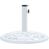  Stalak za suncobran bijeli 12 kg 48 cm od lijevanog željeza | shoptok.hr