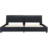  Okvir za krevet od umjetne kože crni 180 x 200 cm - Crna 180 x 200 cm | shoptok.hr