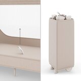 Kinderkraft Putni krevetić LEODY UP, Beige | shoptok.hr
