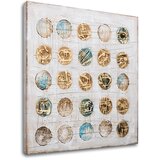  Slike na platnu abstrakt 1-delna XOBCHAB022 (galerija slik) Cijene