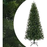 vidaXL Umjetno božićno drvce s stalakom Zelena 240 cm PVC, PE i čelik | shoptok.hr