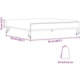 vidaXL Navlaka za vanjski namještaj 92 x 92 x 15 cm | shoptok.hr