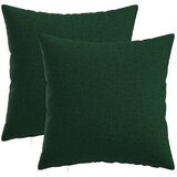  Jastuk s jastukom HEERLEN 2 kom. Tamnozelena Tkanina - Tamnozelena 30 x 30 cm 2 | shoptok.hr