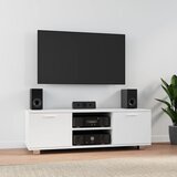 TV ormarić bijeli 120 x 40,5 x 35 cm od konstruiranog drva | shoptok.hr