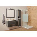 AQUAART Ogledalo Eternity 70 grafit supermat | shoptok.hr