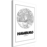  Slika - Retro Hamburg (1 Part) Vertical 40x60 Cijene