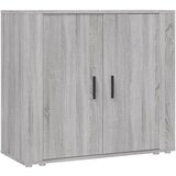 Maison Chic Komoda - Predalnik siva sonoma 80x33x70 cm inženirski les, (21717718) | Shoptok.si
