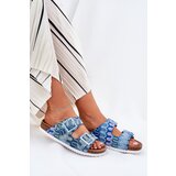 S. BARSKI Women's Slippers With Buckles And Glitter S.Barski | Shoptok.si