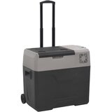  Prijenosni hladnjak s kotačima i adapterom crno-sivi 30 L PP | Eponuda.com