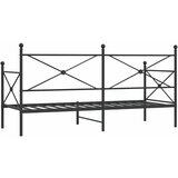  Dnevni krevet bez madraca crni 80x200 cm čelik | shoptok.hr