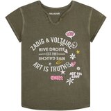 Zadig&voltaire Majice s kratkimi rokavi - Kaki | Shoptok.si