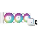 DeepCool Vodni hladilnik Le720 Wh 360 mm Argb bela, (21408208) | Shoptok.si
