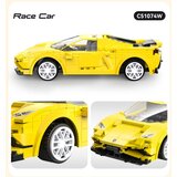 Cada trkaći automobil žute boje C51074W | shoptok.hr