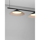 Nova Luce Mat crna LED viseća svjetiljka aluminijska Lui – | shoptok.hr