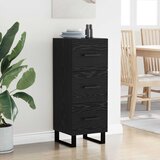  Kreveta Crni hrast 34,5 x 34 x 90 cm Obrađeno drvo i čelik | Eponuda.com