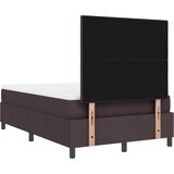  Krevet s opruga kutije Tamno smeđa 120 x 190 cm tkanina | shoptok.hr