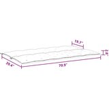  Jastuk za vrtnu klupu boja vina 180x(50+50)x7 cm tkanina Oxford | shoptok.hr