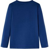  Dječja majica dugih rukava traper-plava 128 | shoptok.hr