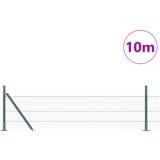 vidaXL Heksagonska ograda Zelena 0.4x10 m Čelik | shoptok.hr