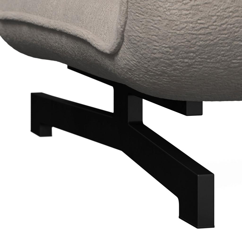 Bessagi Home Dvosed Z Ležiščem Luna, Bež | Shoptok.si