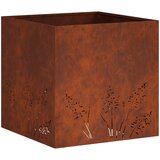  Vrtna saksija Rđa 50 x 50 x 49 cm Otporni čelik | shoptok.hr