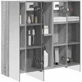  Kupaonski ormar s ogledalom Siva Sonoma 70 x 14,5 x 70 cm | shoptok.hr