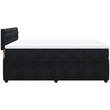  Krevet s oprugama i madracem crni 160x200 cm baršunasti | shoptok.hr