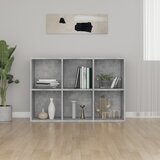 Ormarić za knjige / komoda siva boja betona 66x30x98 cm iverica | shoptok.hr
