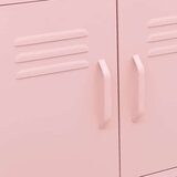 Ormarić Omara za shranjevanje roza 60x35x56 cm jeklo, (20705113) | Shoptok.si