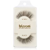Bloom Natural lepilne trepalnice iz naravnih las No. 747L (Black) 1 cm Cene
