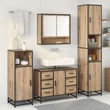  Komplet pohištva za kopalnico s predalom 3 pcs artisan hrast, (5000092716) | Shoptok.si