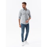 Ombre Men's long sleeve knit shirt | Shoptok.si